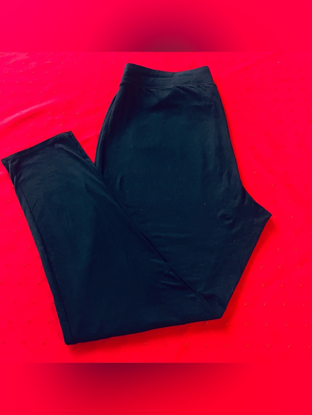 Comfort Zone Black Stretch Leggings